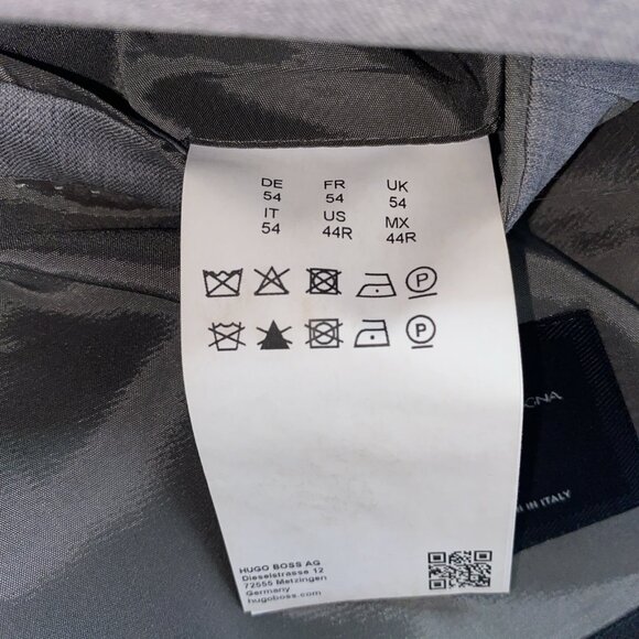 Hugo Boss Men’s Sz 44R Trabaldo 1840 Super 120 Dual Vent Blazer Sport Jacket - Picture 9 of 11